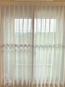 以紗簾打造天然山水畫-陽光與美景共存｜上允窗簾-3