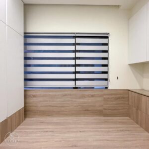 調光簾優化視覺空間4要素，讓房間不再小又暗｜上允窗簾-1