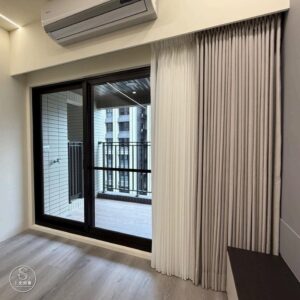 客廳必備！三明治遮光布簾與紗簾搭配-3