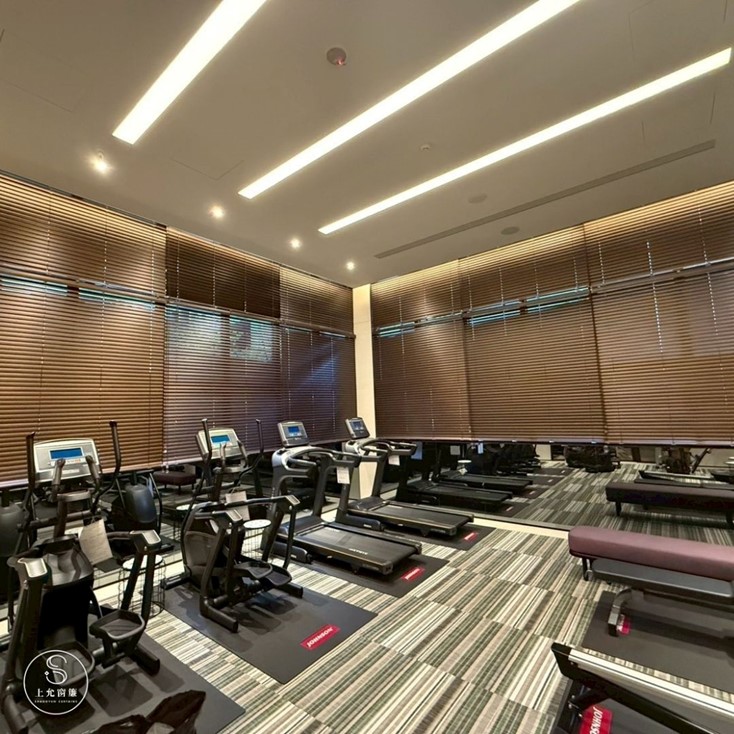 新店社區健身房裝鋁百葉簾的5大理由-2