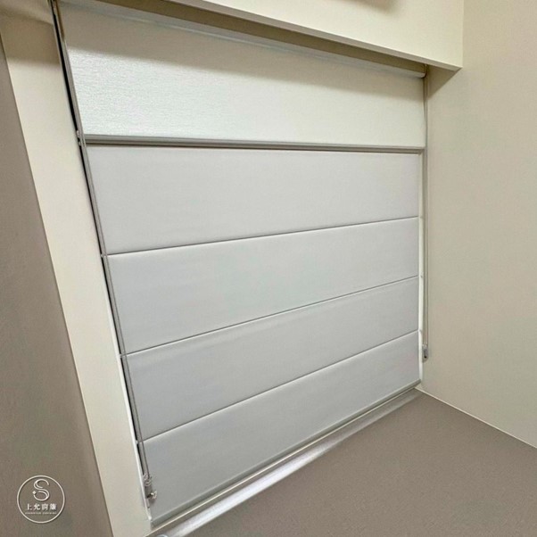 小房間救星：羅馬捲簾設計讓空間瞬間放大不壓迫-3