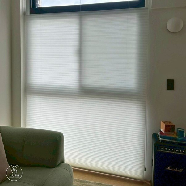 蜂巢簾怎麼選？書房安裝循環型上下開的 5 大關鍵-4