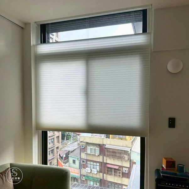 蜂巢簾怎麼選？書房安裝循環型上下開的 5 大關鍵-5