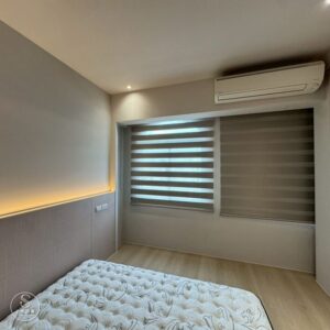 萬華質感住宅開箱：用一扇調光簾，打造飯店級的主臥-4